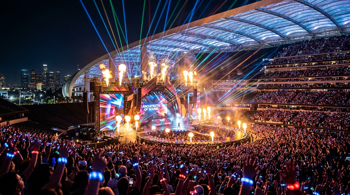 The $10 Billion Stadium Era: The Economics of Modern Mega-Tours and Dynamic Ticket Pricing